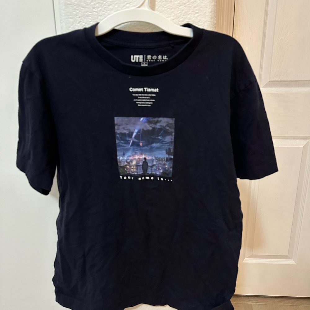 Men Black Graphic T-Shirt
